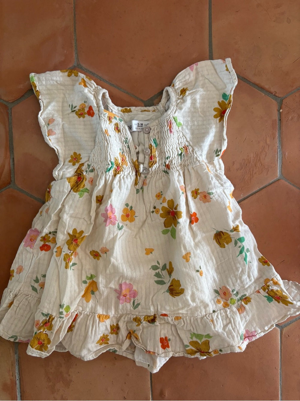 Zara | Floral sun dress | sz 12-18 mos